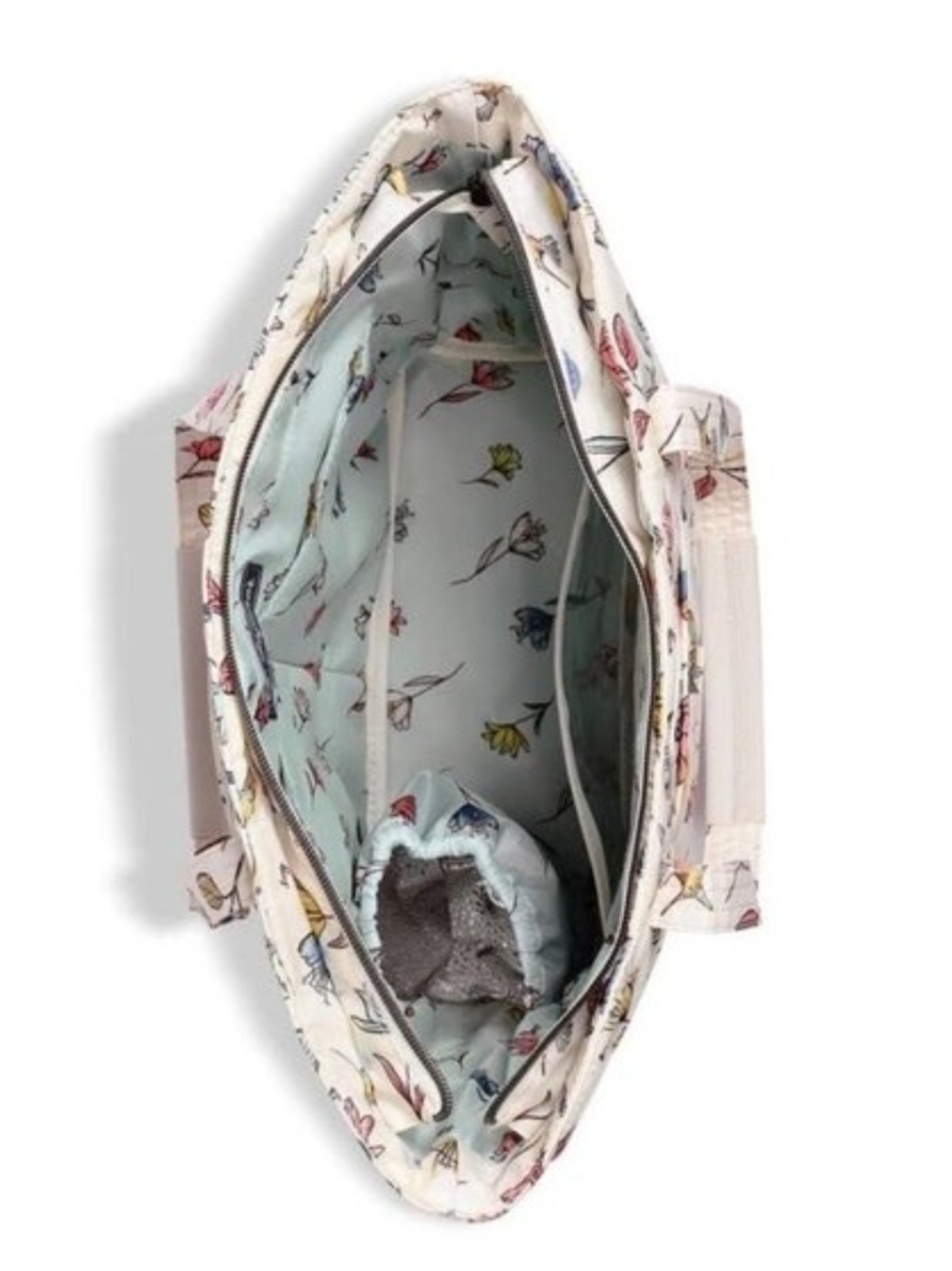 Lug Floral Print Tote Bag - Pink Multi 0035 - Picture 2 of 11